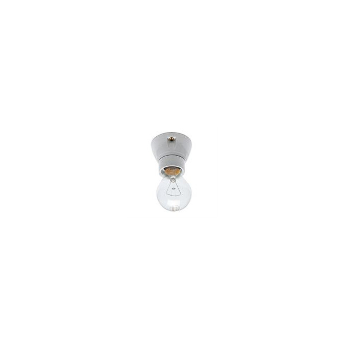 APPLIQUE PLAFOND PORCELAINE BLANCHE
